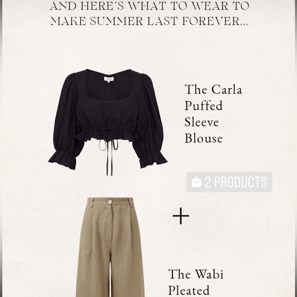 Arkitaip Clara Blouse - Small - Black - Picture 3 of 6